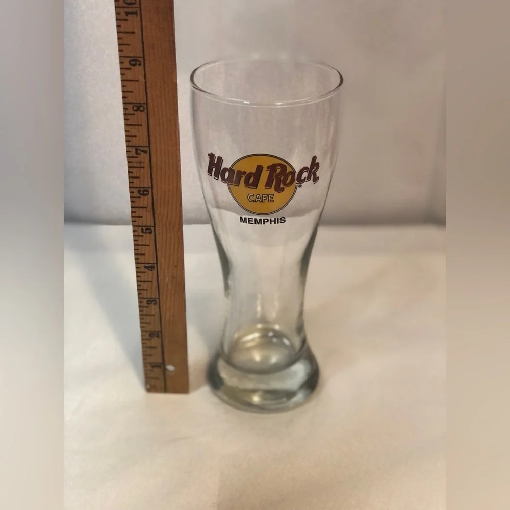 Hard Rock Cafe Memphis Beer Glass